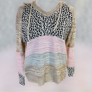 Women's Multicolor Knit Sweater